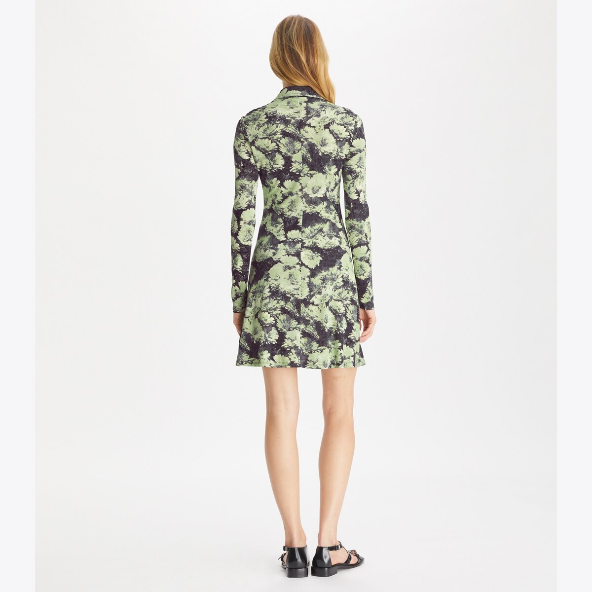 Printed Jersey Polo Dress: Women's Designer Dresses | Tory Burch Printed Jersey Polo Dress: Women's Designer Dresses | Tory Burch