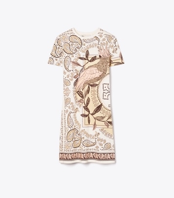 プリント シルク シャツドレス: レディース ワンピース | Tory Burch JP