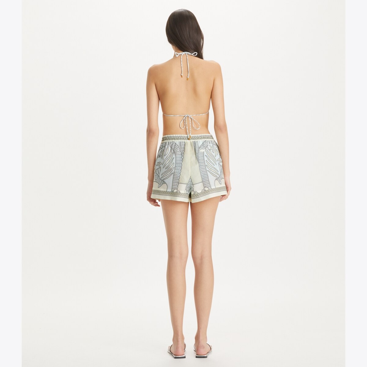【TORY SPORT】CAMP SHORT Runner's Camp Short: Women's Designer Bottoms | Tory Sport
