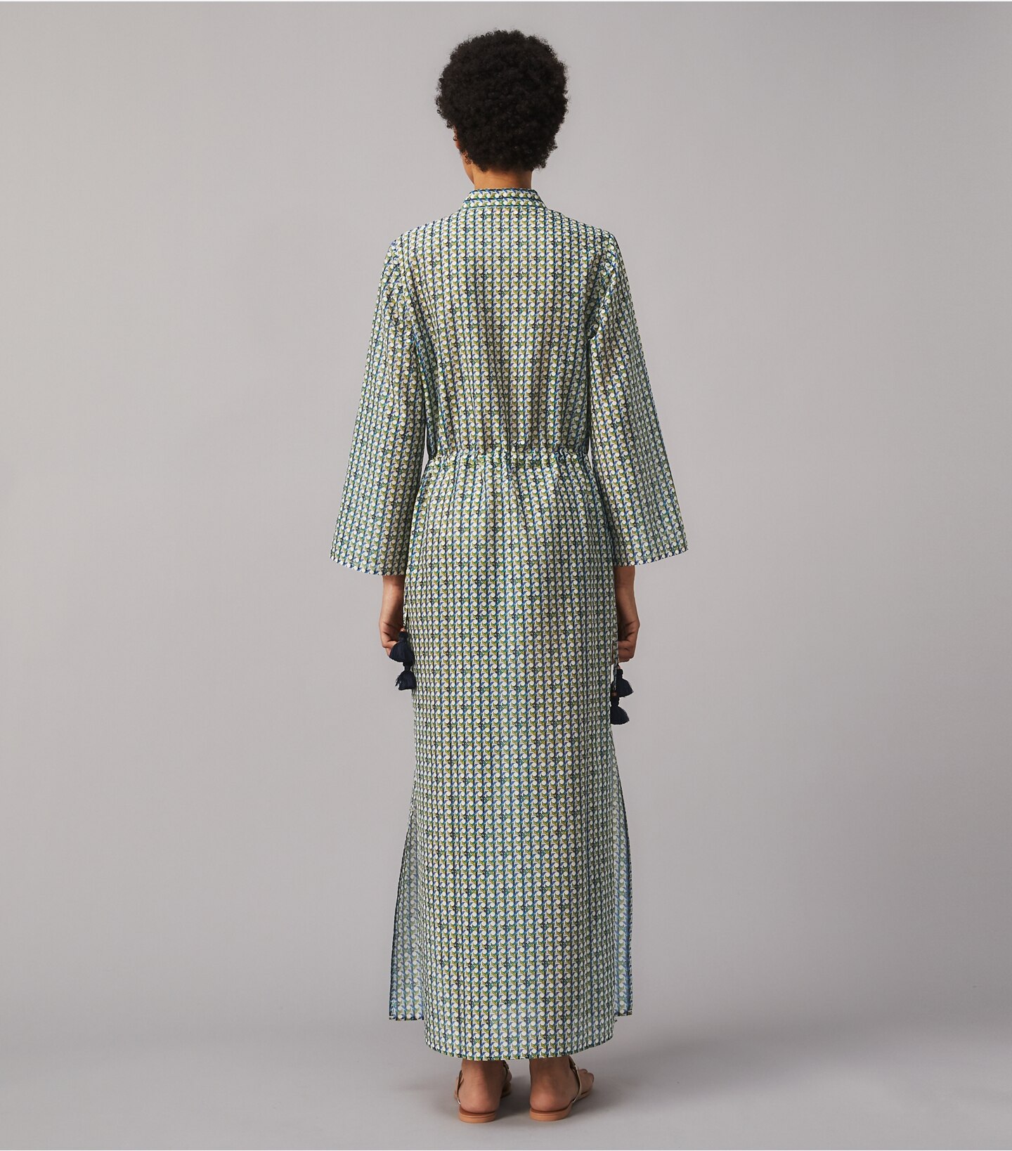 Printed Long Caftan