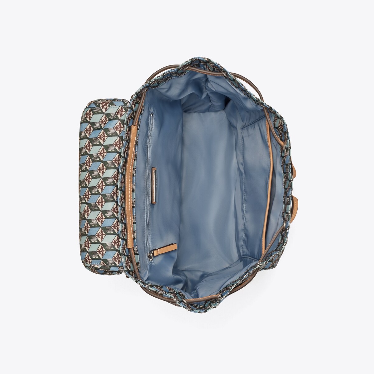 printed-nylon-flap-backpack- 
