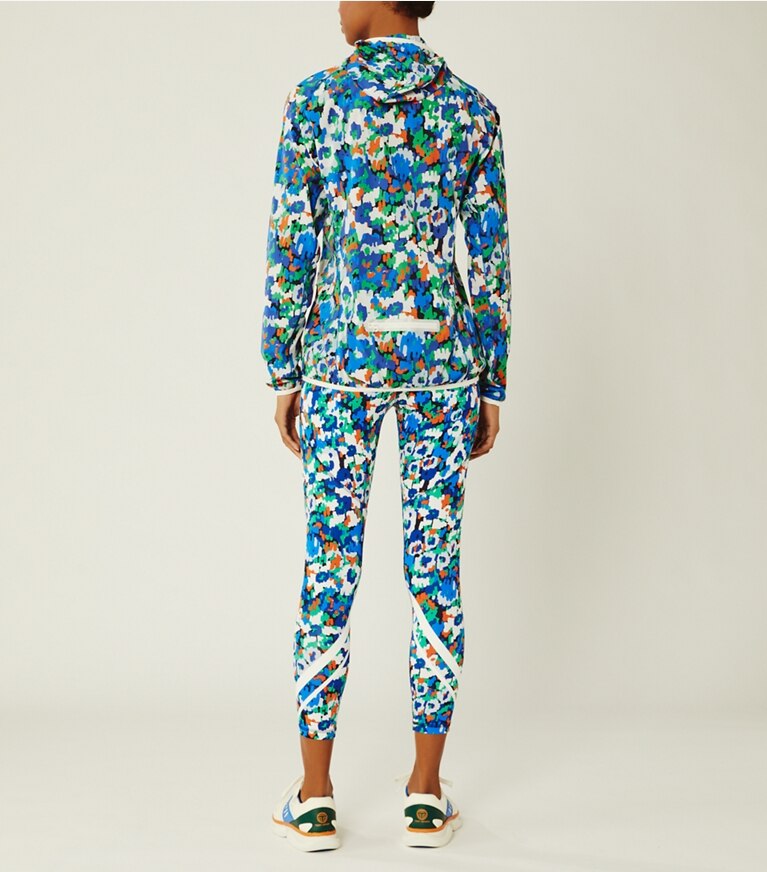 Tory Sport PRINTED NYLON online JACKET- Size XS