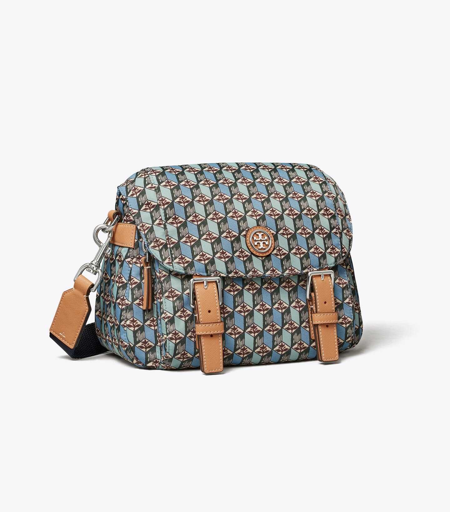 Printed Nylon Small Messenger