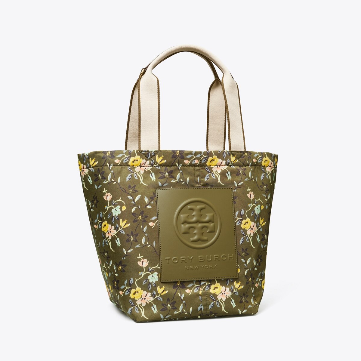 Tory burch green tote bag sale