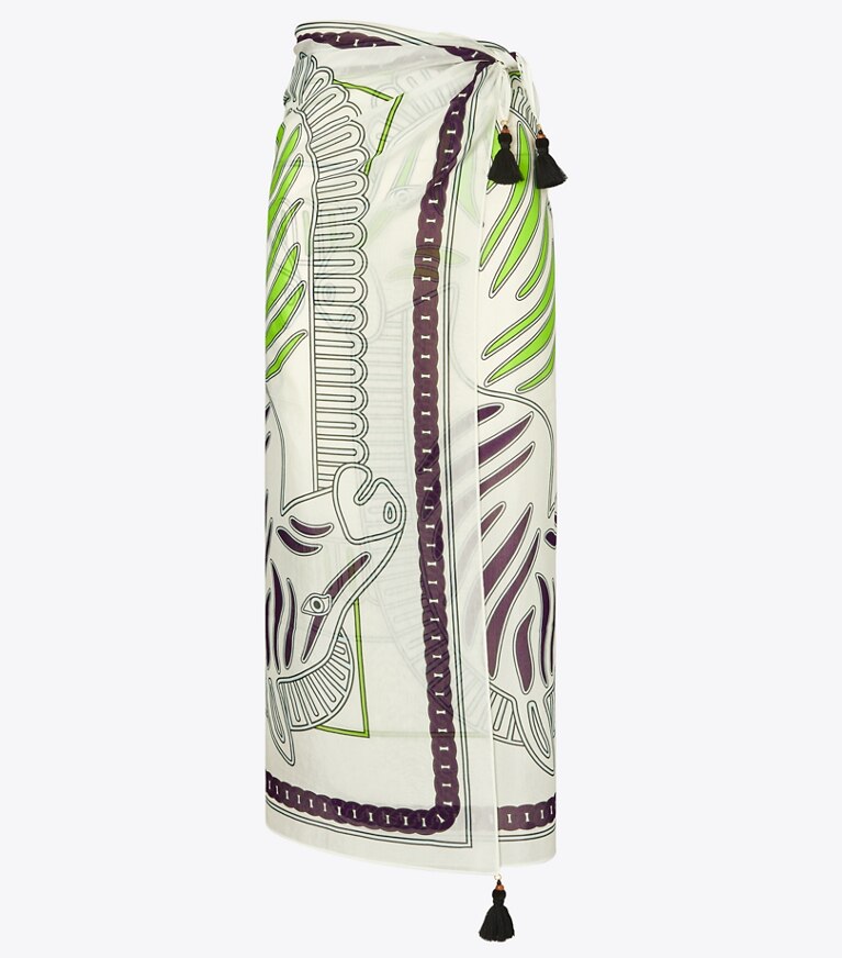 Printed Pareo: Women's Designer Coverups | Tory Burch