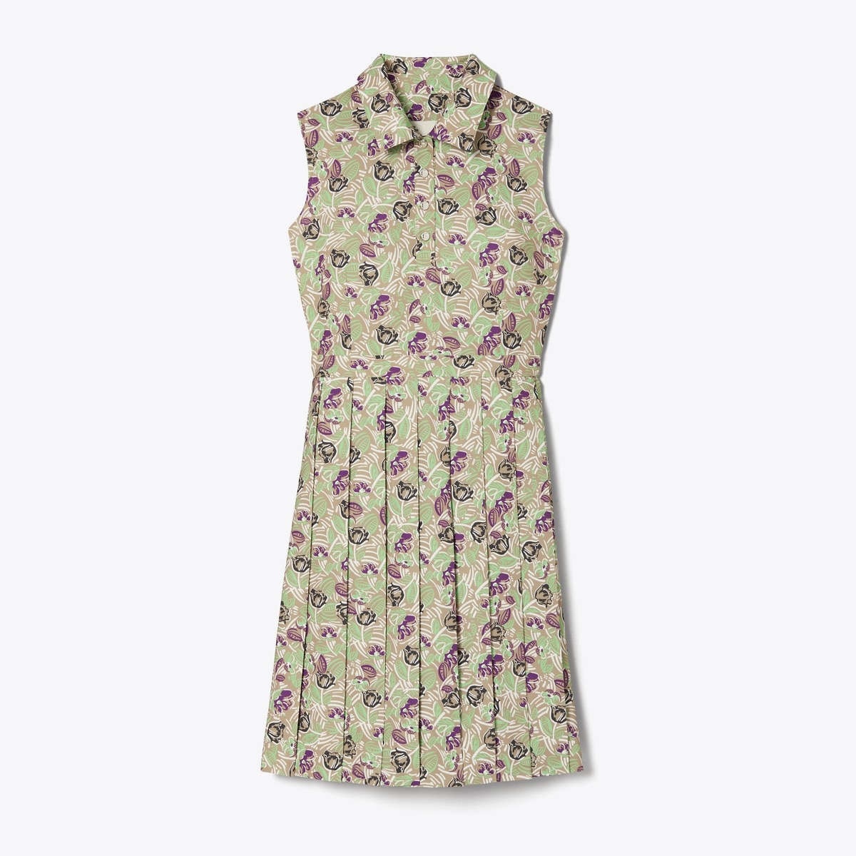 Printed Performance Golf Dress: Women's Clothing | Dresses | Tory Burch EU