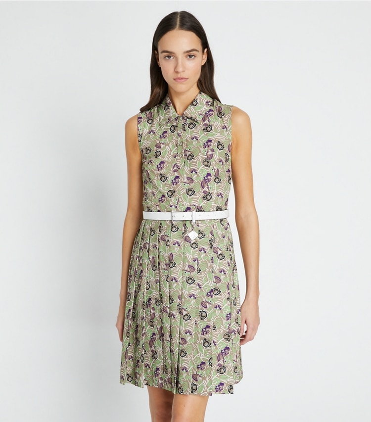 Printed Performance Golf Dress: Women's Clothing | Dresses | Tory Burch EU