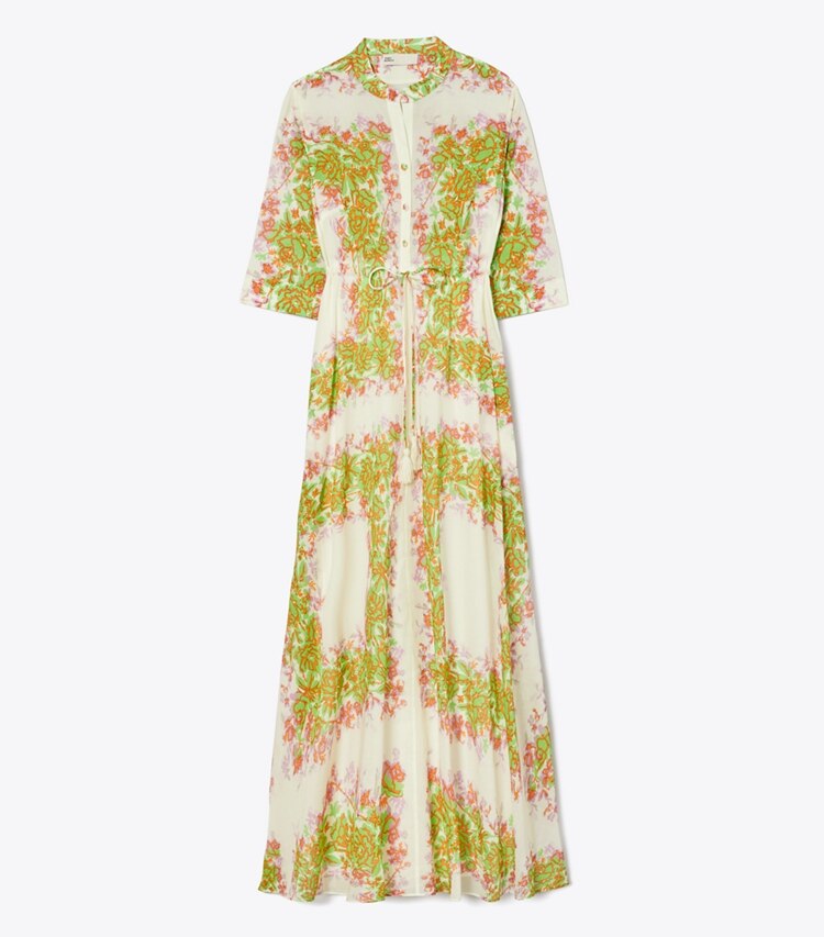 Printed Shirtdress: Women's Designer Coverups | Tory Burch