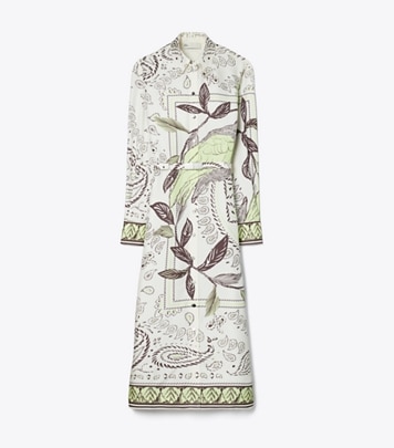 プリント シャツドレス: レディース ワンピース | Tory Burch JP