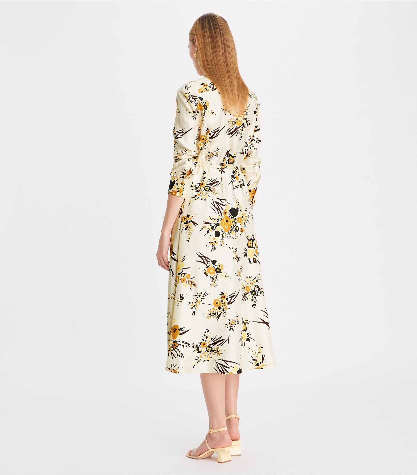 Printed Silk Shirtdress