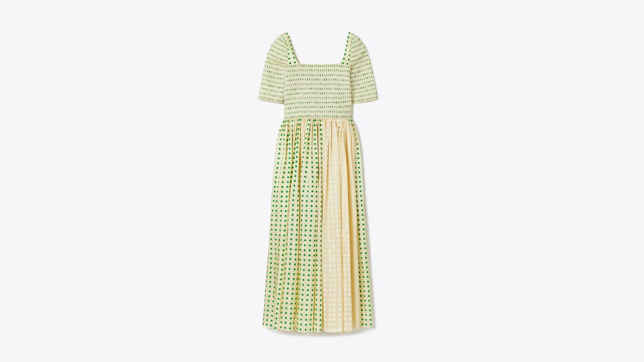 Tory burch clearance smocked sundress