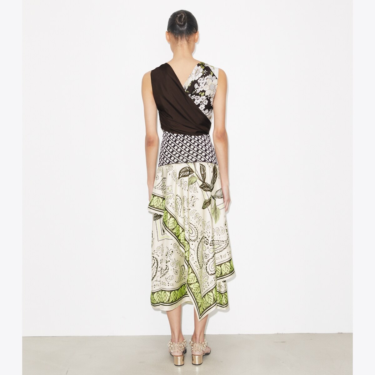 未使用　Tory Burch シルク　トップス Printed Silk Top: Women's Designer Tops | Tory Burch