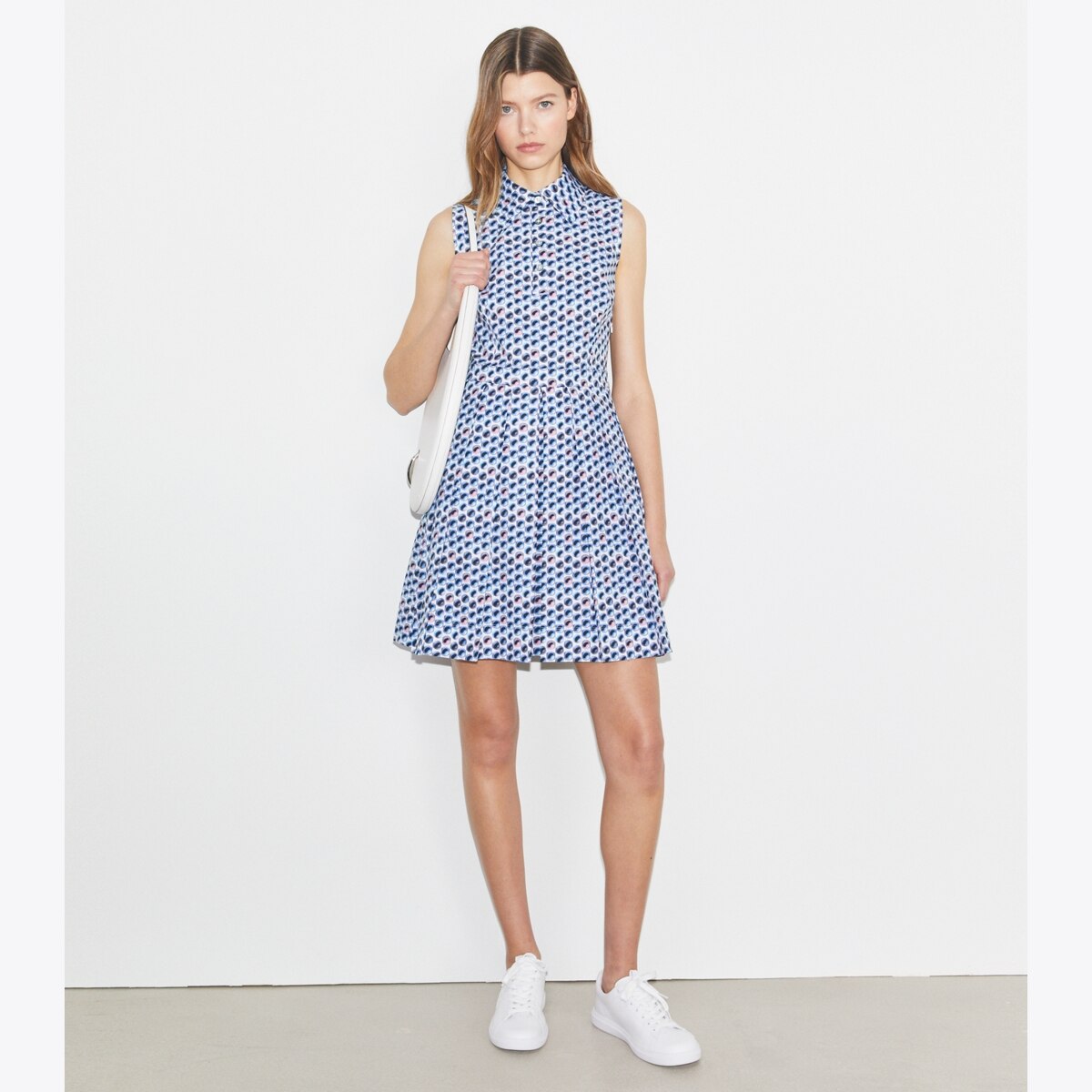 Printed Stretch Golf Dress: Women's Designer Dresses | Tory