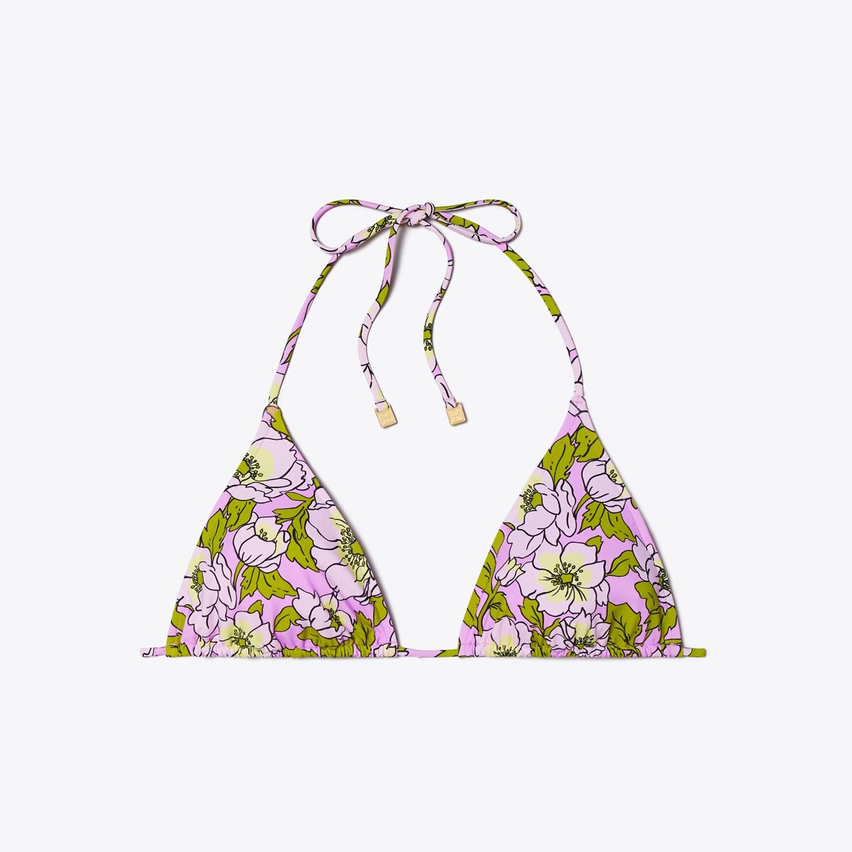 Check Monogram Two-Piece String Bikini Set