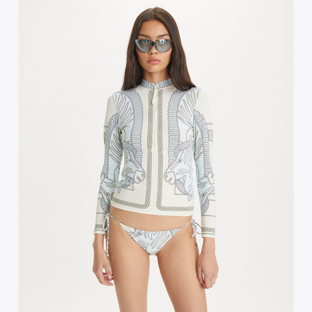 Printed Surf Shirt: Women's Designer Coverups | Tory Burch