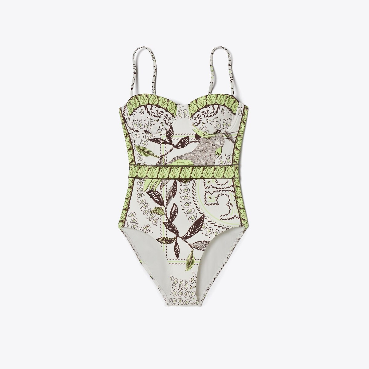 Printed Swimsuit: Women's Designer One Pieces | Tory Burch