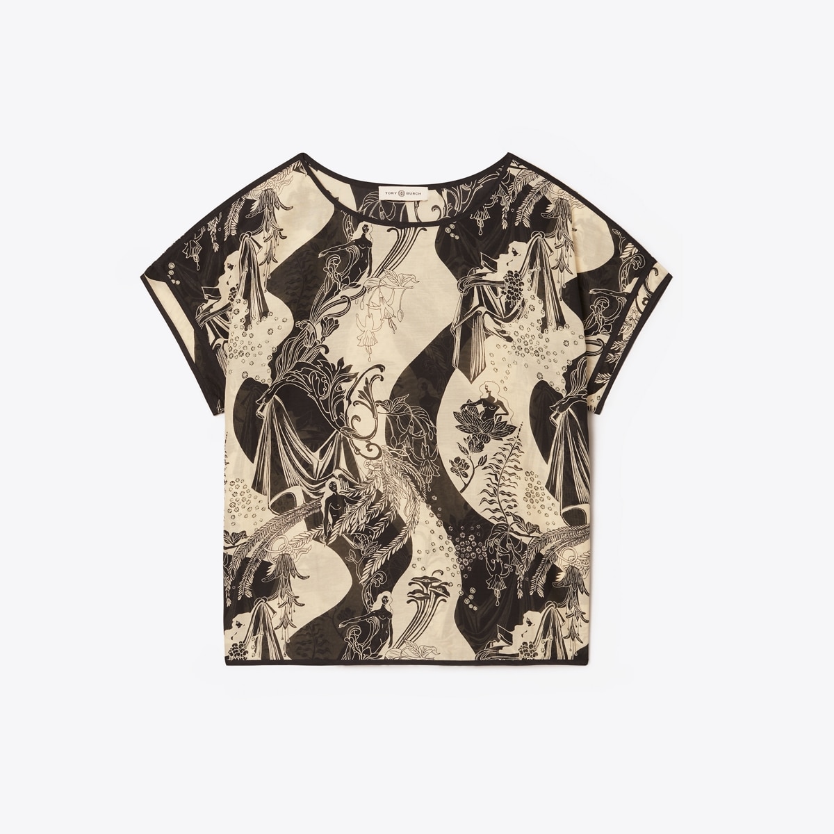 Printed T-Shirt: Women's Designer Coverups | Tory Burch