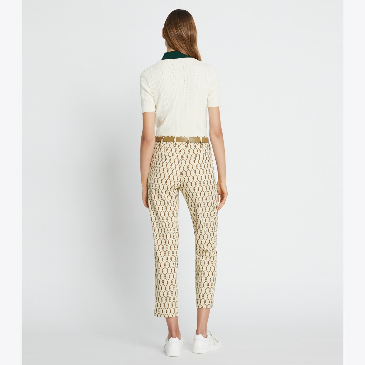 Printed Tech Twill Golf Pant: Women's Designer Bottoms