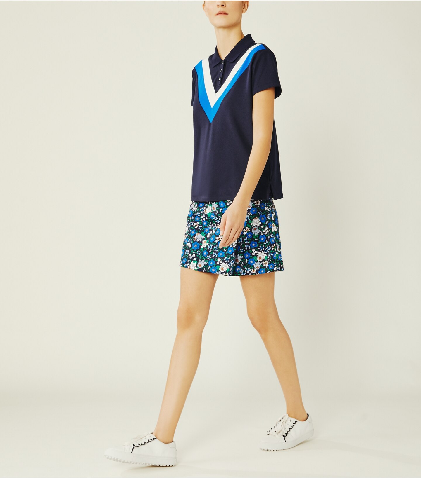 Printed Tech Twill Golf Skort