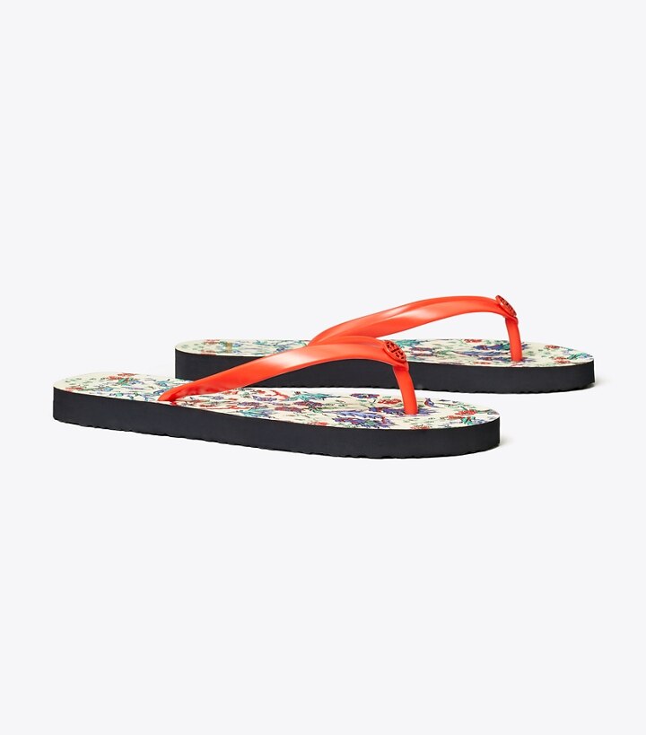 Printed Thin Flip-Flop: Women's Designer Sandals | Tory Burch