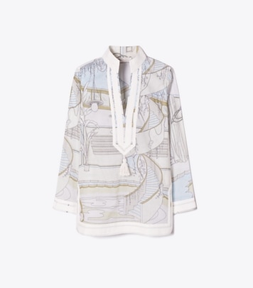 Tモノグラム デニム ジャケット: レディース ジャケット | Tory Burch JP