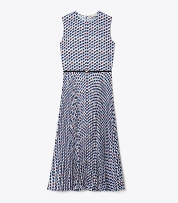 プリント ツイル ドレス: レディース ドレス | Tory Burch JP