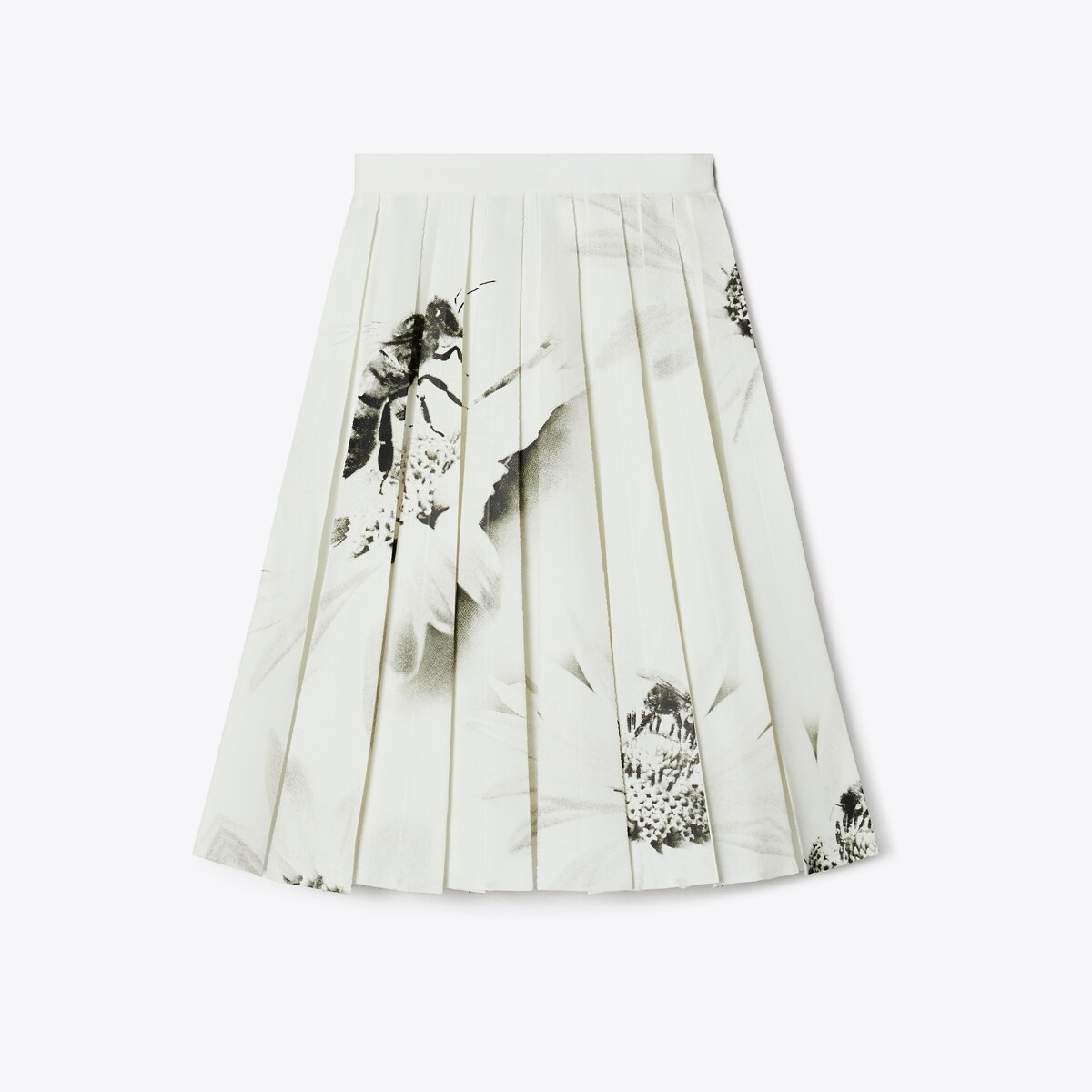 Printed Twill Skirt: Women's Designer Bottoms | Tory Burch