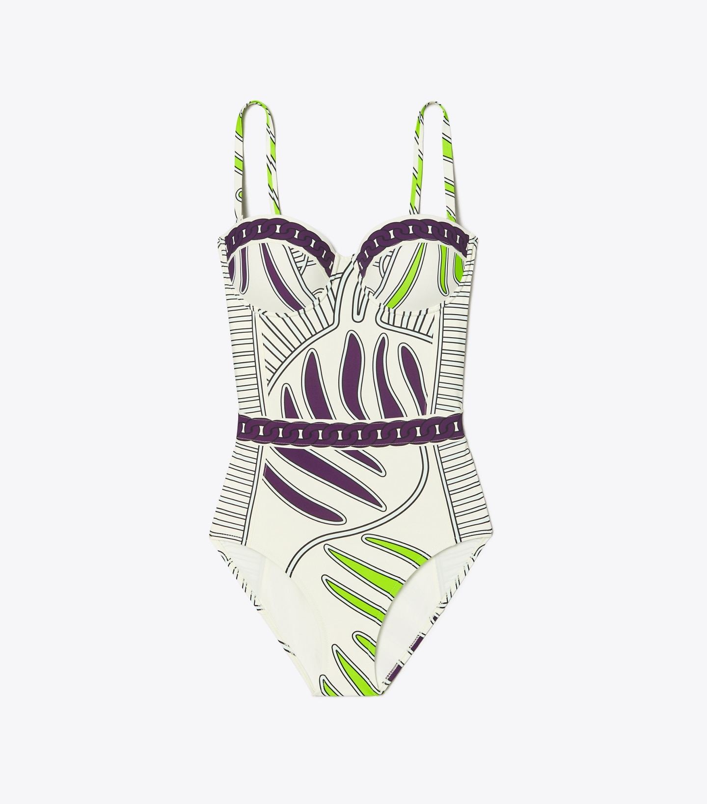 Printed Underwire Swimsuit