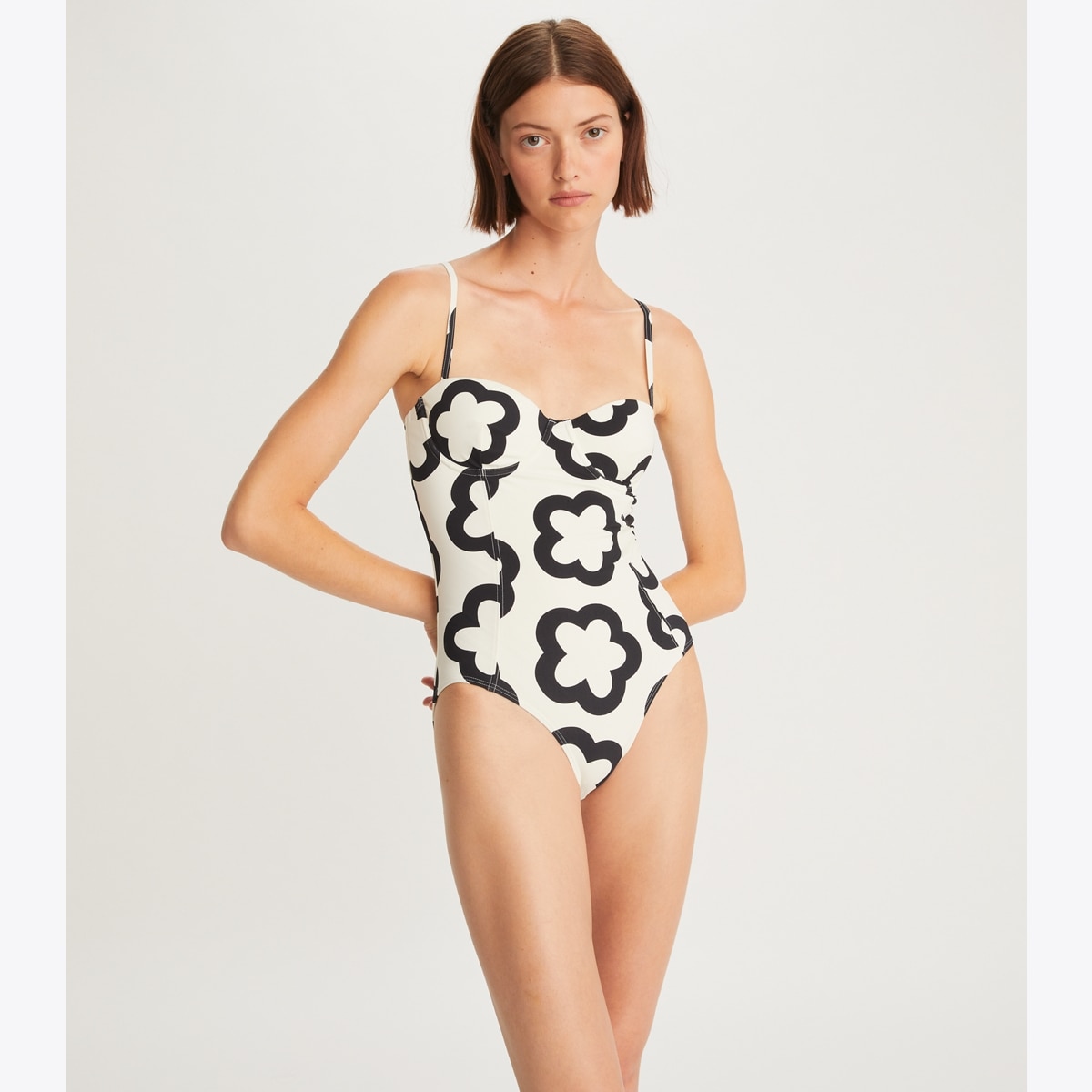 Printed Underwire Swimsuit: Women's Designer One Pieces