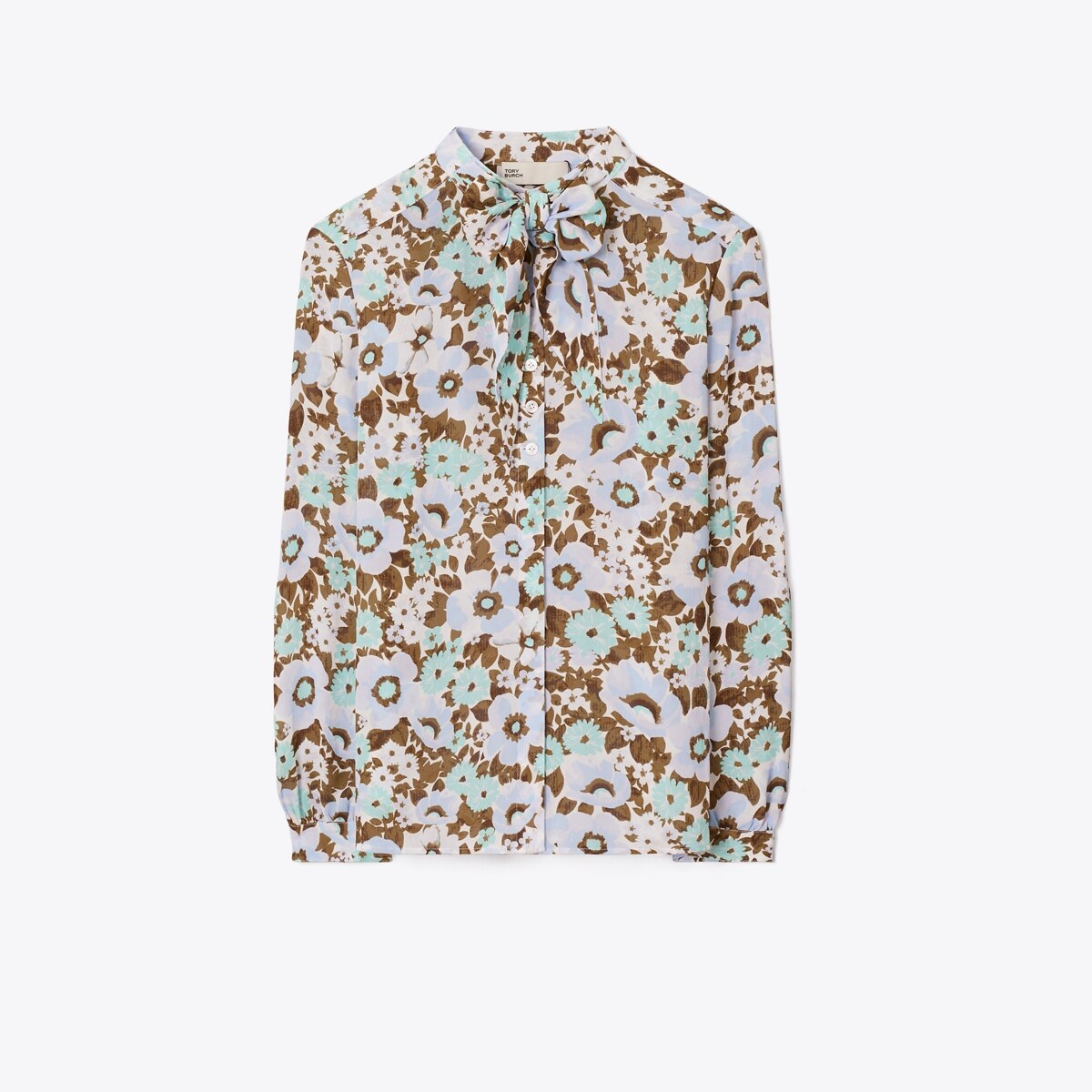tory burch printed bow shirt dress Silk Bow Dress, Tile Mosaic