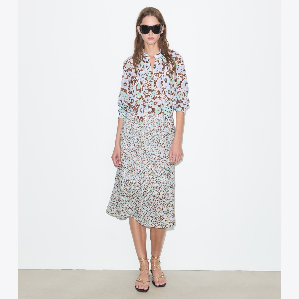 tory burch printed bow shirt dress Printed Ruffle Bow Dress