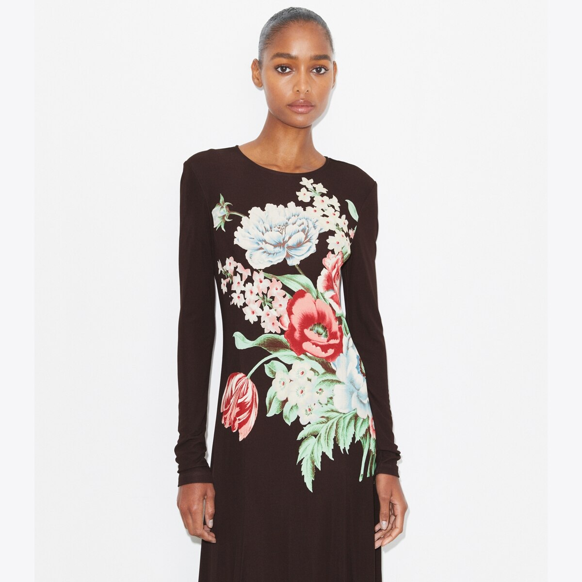 Printed Viscose Jersey Dress: Women's Designer Dresses Tory Burch