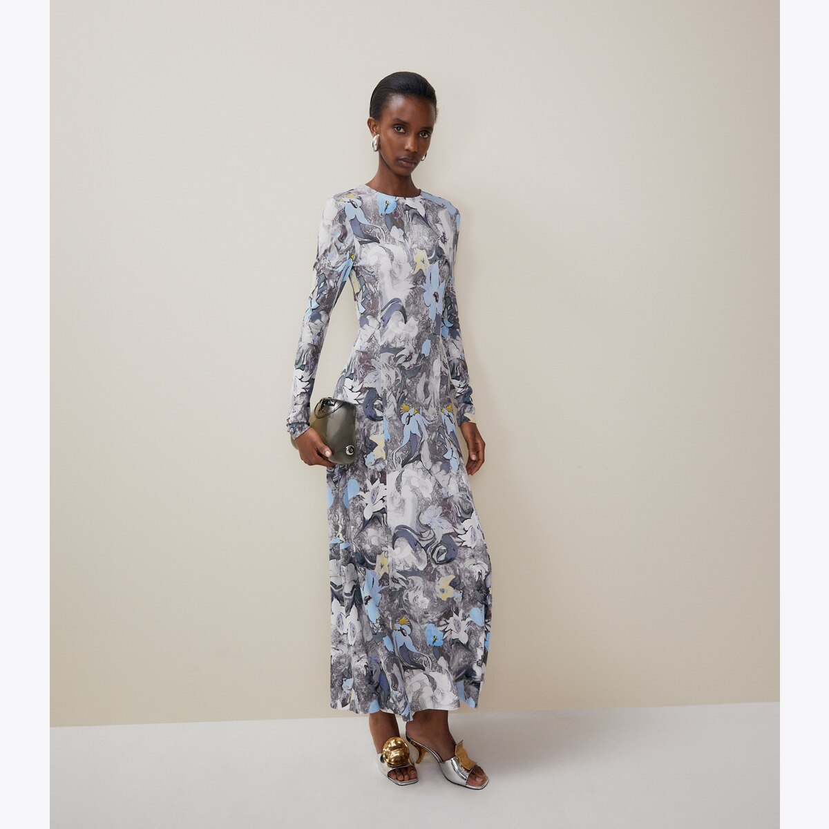 Printed Viscose Jersey Dress: Women's Clothing | Dresses