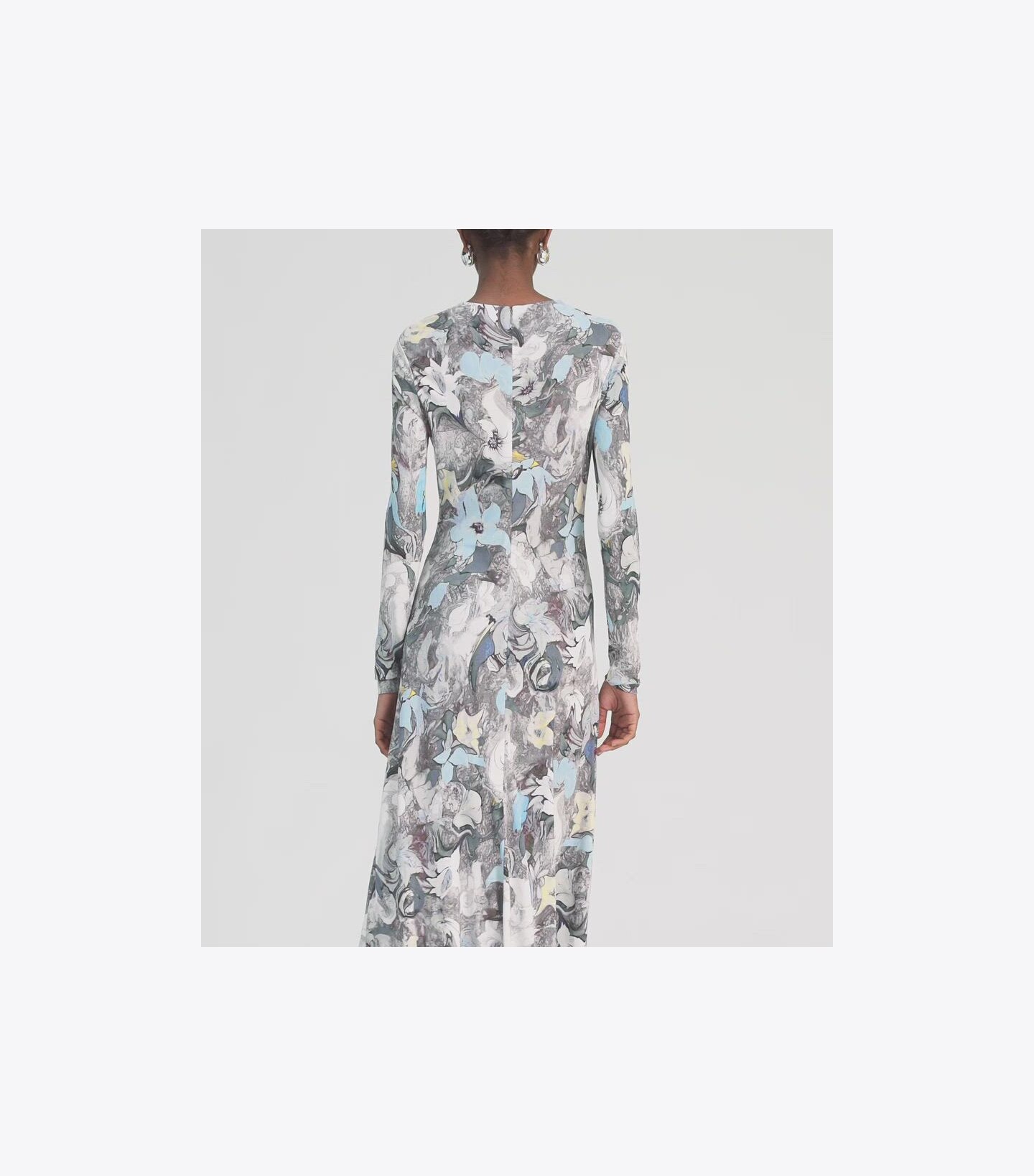 Printed Viscose Jersey Dress