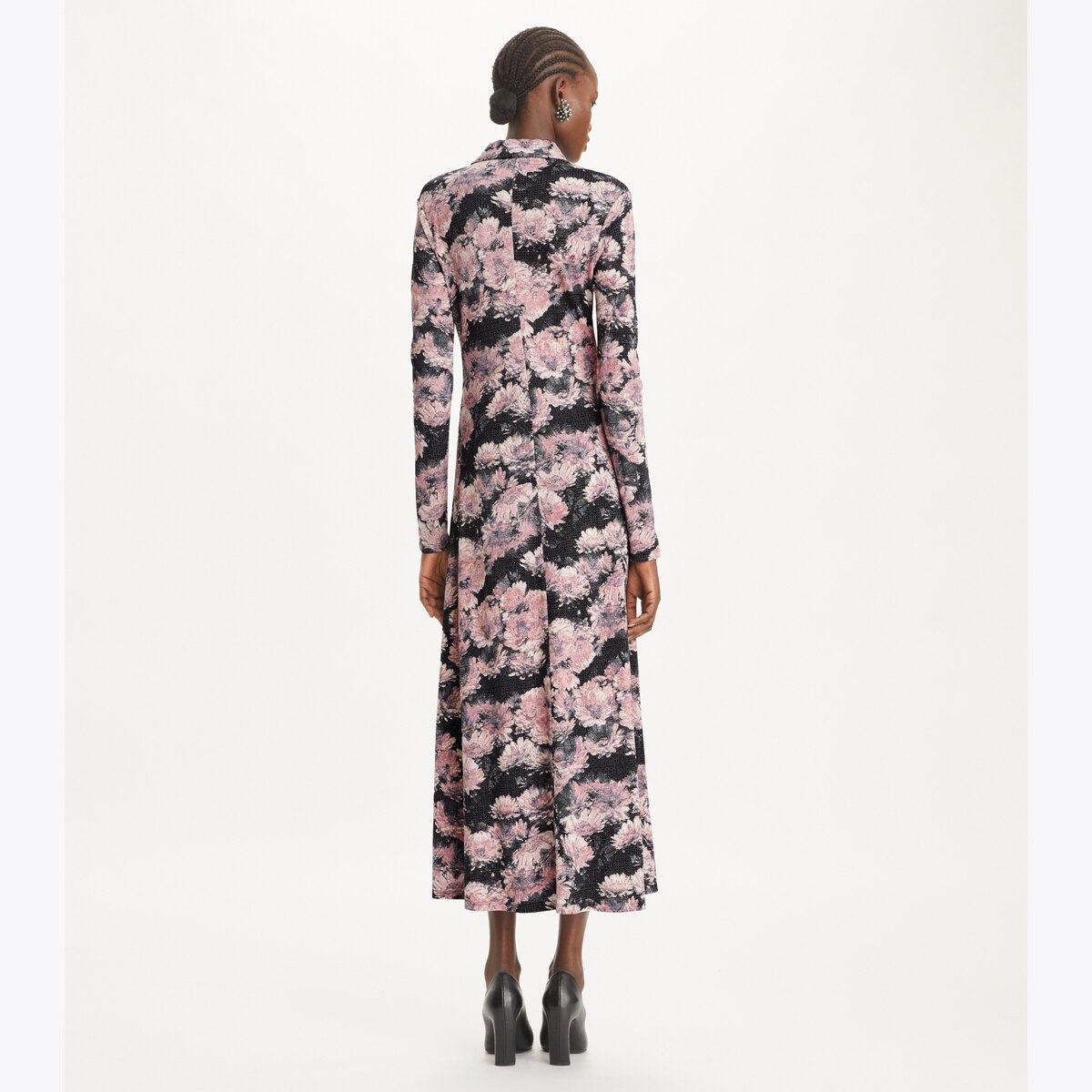 Printed Viscose Polo Dress: Women's Designer Dresses | Tory