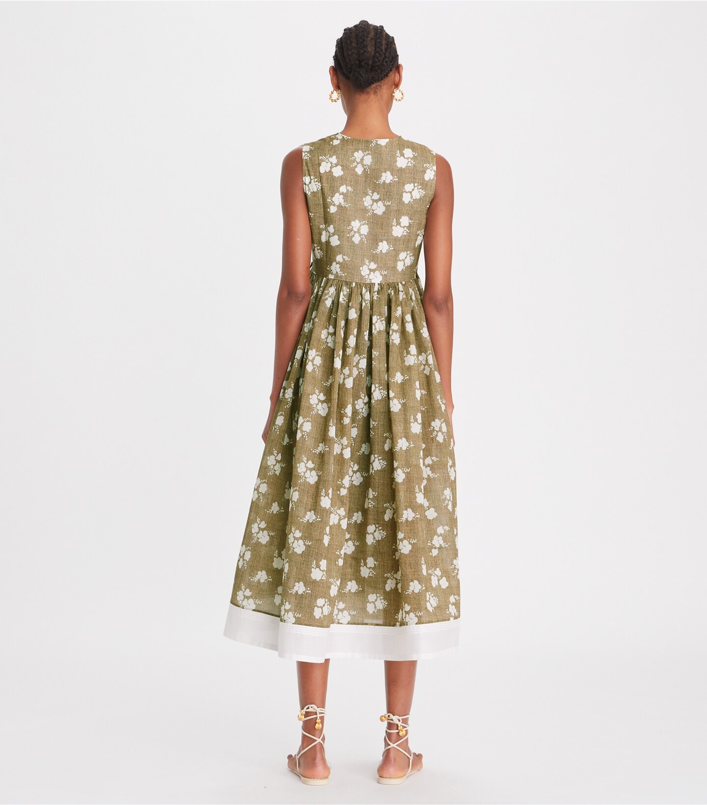 Printed Wrap Dress