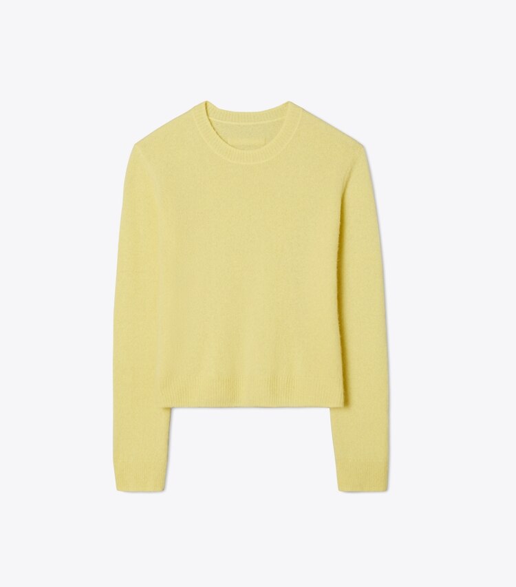 Tory Burch designer sweaters Pull en cachemire et soie in Soft Lumen front