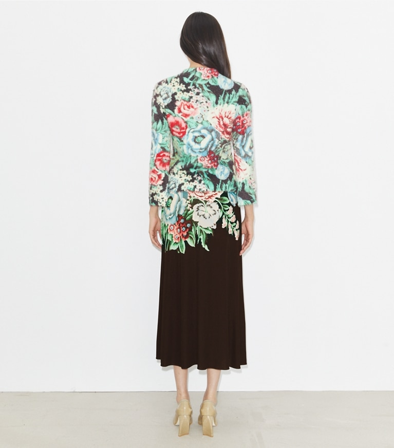 Tory Burch designer sweaters Pull imprimé in Multi Floral front