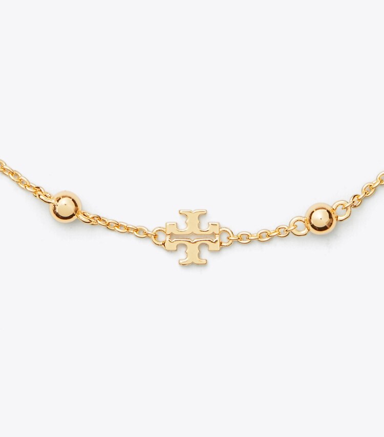 Tory Burch diseñador pulseras Pulsera Kira delicada en Tory Gold detalle