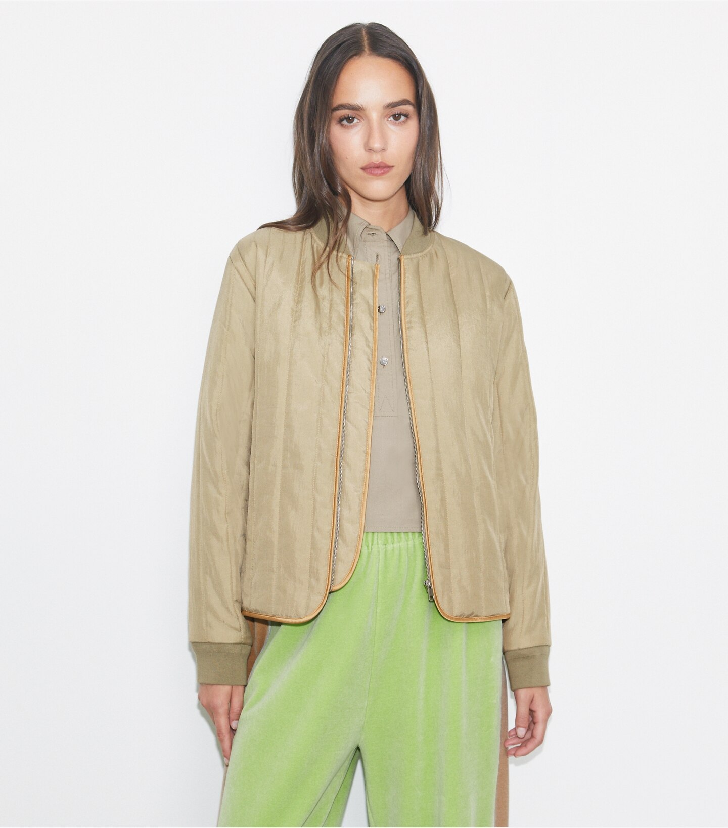 Quilted Nylon Jacket