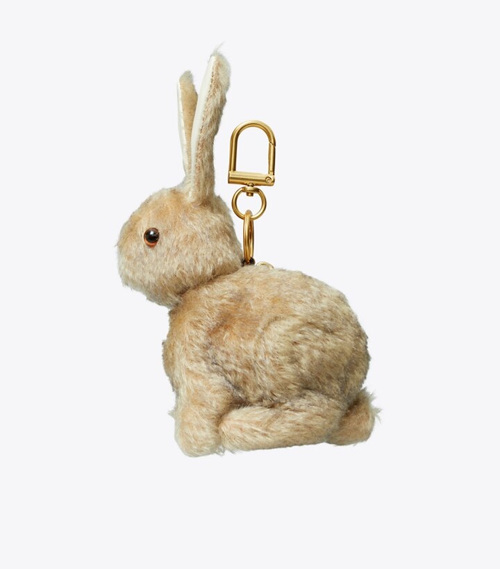 Rabbit Key Ring Women's Designer Bag Charms & Key Rings Tory Burch