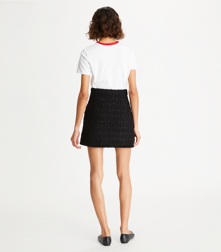 Tory Burch designer tops Rabbit Patch T-Shirt in White front