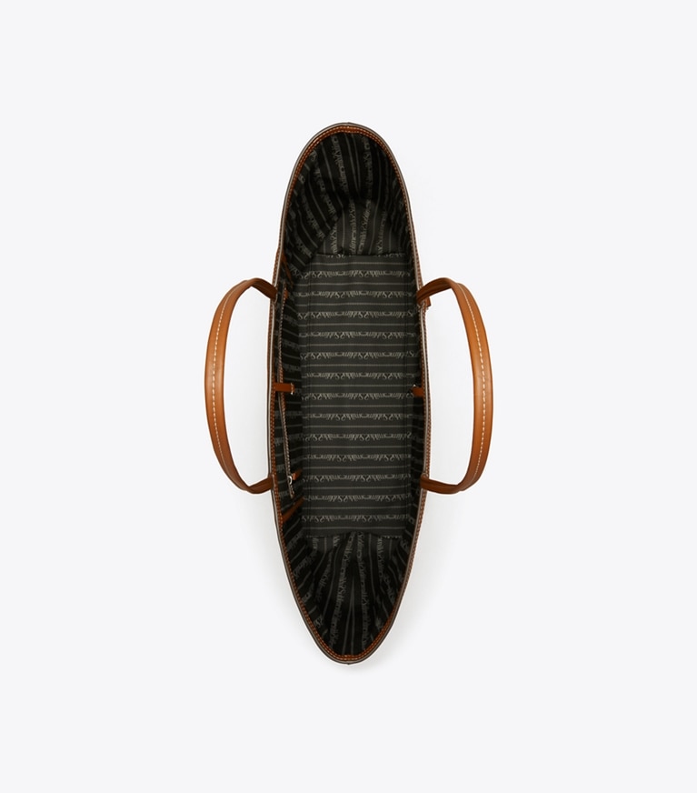 Tory Burch designer トートバッグ レーサー トートバッグ in Black オーバーヘッド