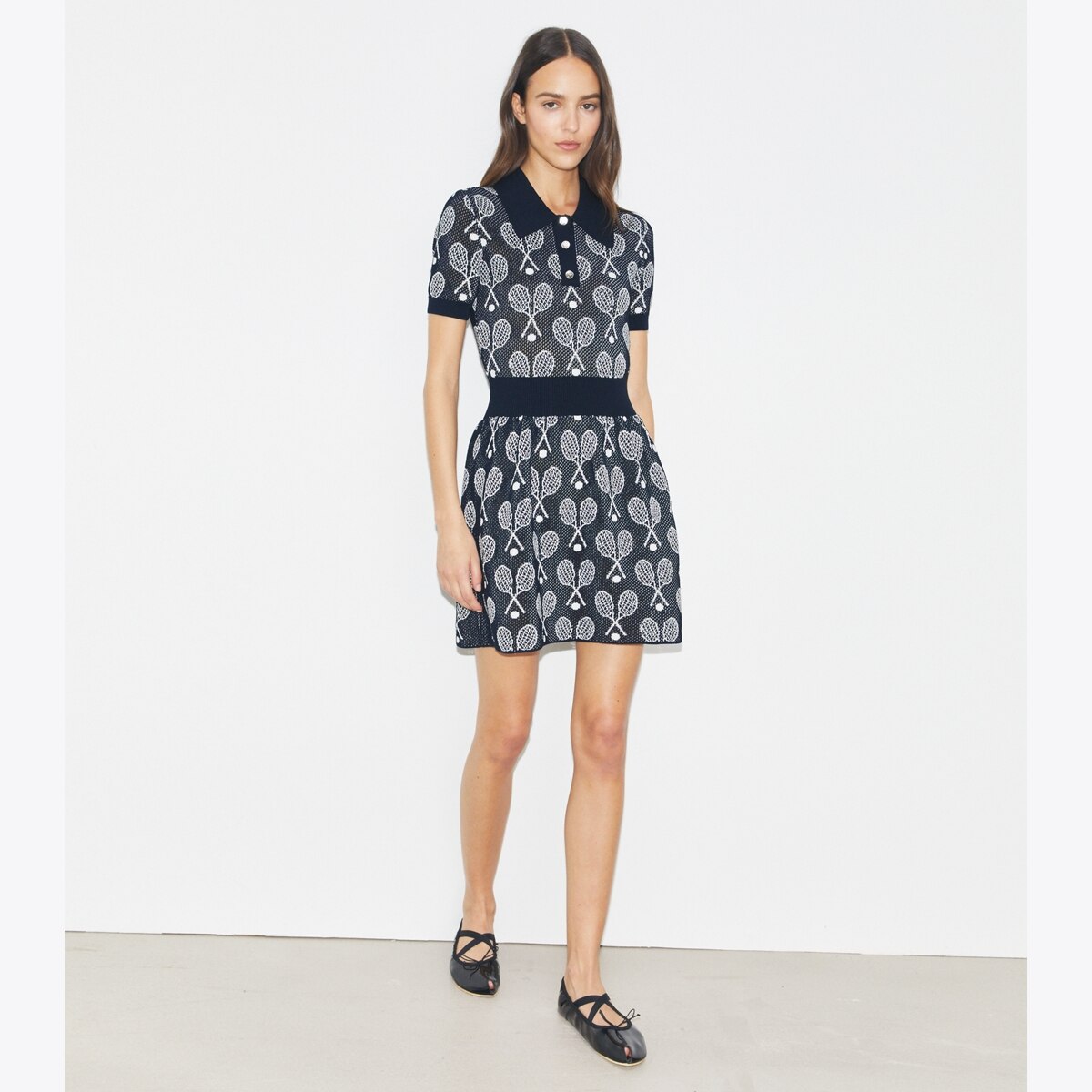 Tory Burch★RACQUET MESH DRESS Racquet Mesh Dress: Women's Designer Dresses | Tory Sport