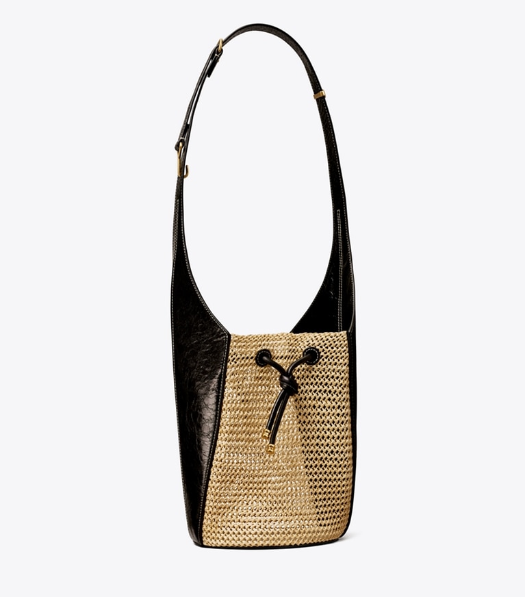 Tory burch shop raffia bag