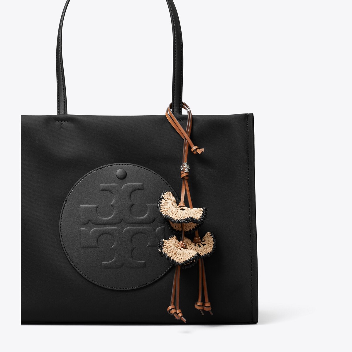 Raffia Flowers Bag Charm: Women's Accessories | Bag Charms & Key