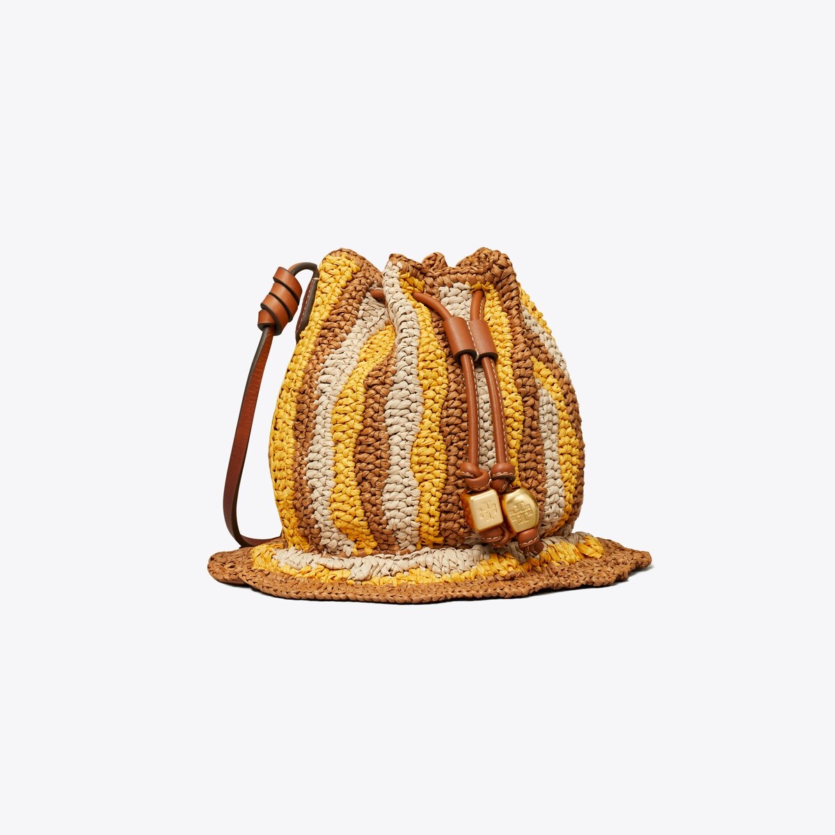 Raffia Mushroom Bag: Women's Designer Crossbody Bags | Tory Burch