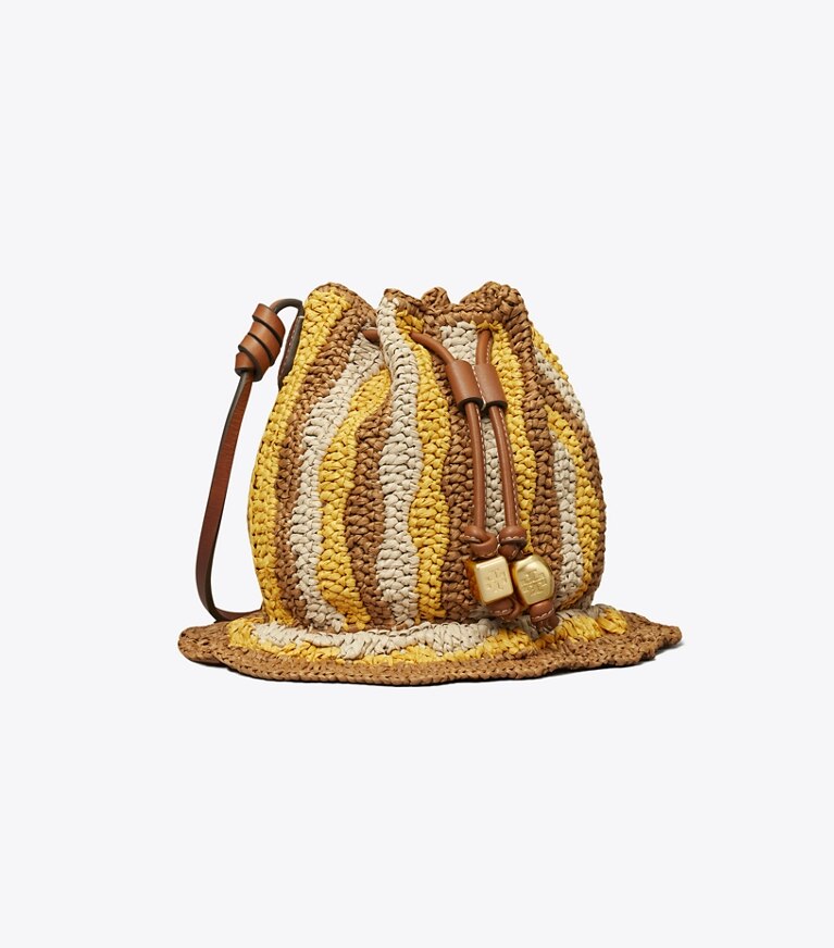 Tory burch sale raffia bag