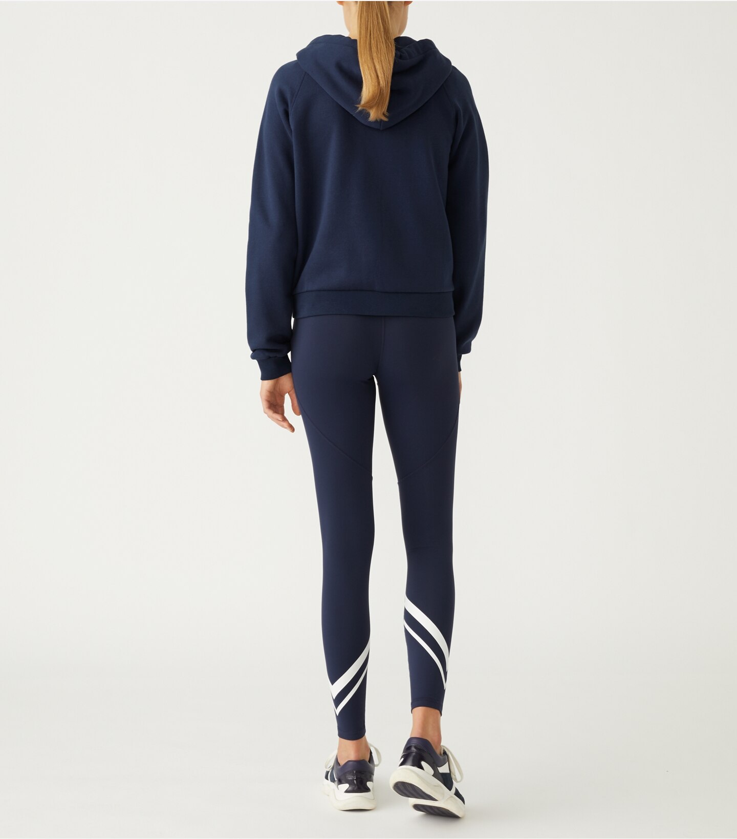 Raglan French Terry Zip Hoodie