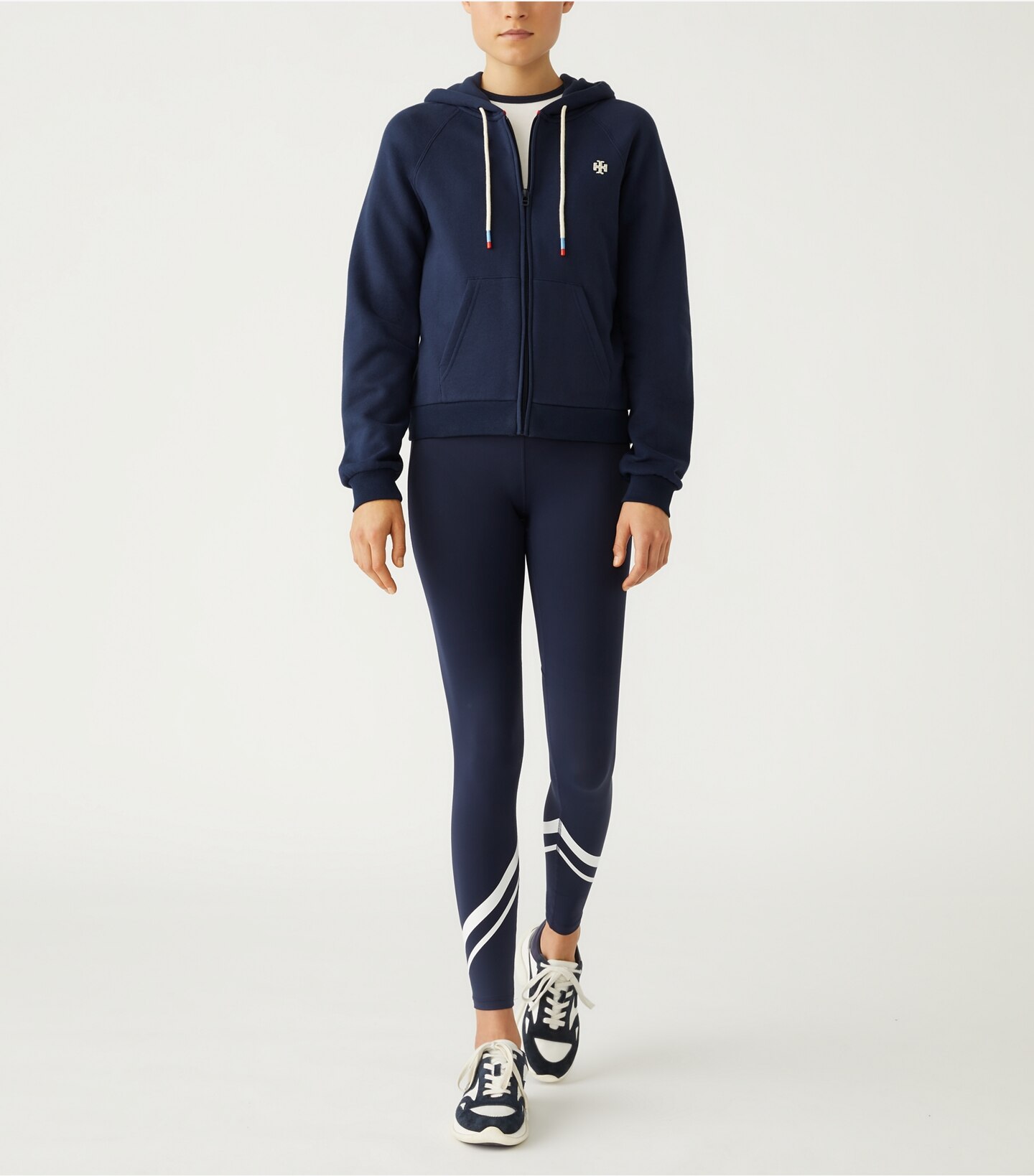 Raglan French Terry Zip Hoodie